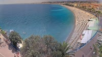 Nizza - Promenade des Anglais, Spiaggia