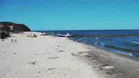 Molo i plaża