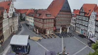 Hildesheim - Marktplatz, Hütte, Universität