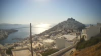 Astypalaia - pilis, vėjo malūnai