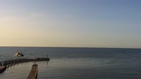 Plaża, wejście do portu