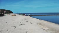 Molo i plaża