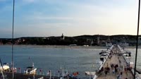 Molo, marina e spiaggia