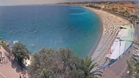Nizza - Promenade des Anglais, Spiaggia