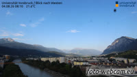 Innsbruck - Università - Vista panoramica