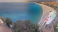 Nizza - Promenade des Anglais, Spiaggia