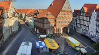 Hildesheim - Marktplatz, Hütte, Universität
