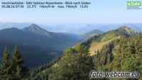 Samerberg - Hochrieshütte - South view