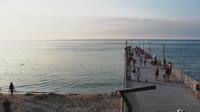 Molo i plaża