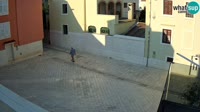 Pago - Novaglia - Piazza Alojzija Stepinca e via Dalmatinska