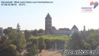 Darmštatas - Mathildenhöhe - Hochzeitsturm