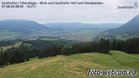 Sonthofen - Oberallgäu - Vista a nord-ovest