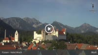 Füssen - Zamek Hohes Schloss