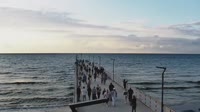 Molo i plaża