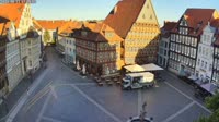 Hildesheim - Marktplatz, Hütte, Universität