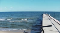 Molo i plaża