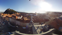 Graz - Rathausturm - Hauptplatz, , Schlossberg