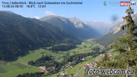 Trins - Adlerblick - Blick nach Südwesten ins Gschnitztal
