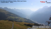 St. Anton am Arlberg / Galzig - Blick nach Osten
