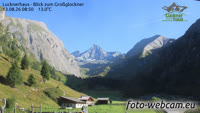 Kals am Großglockner - Lucknerhaus - Blick zum Großglockner