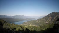 Millstättersee / Alpengasthof Bergfried - Blick über Döbriach nach Westen