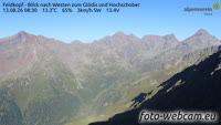 Feldkopf - Blick nach Westen zum Glödis und Hochschober