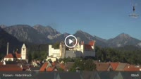 Füssen - Zamek Hohes Schloss