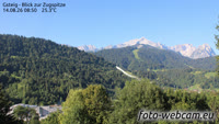 Garmisch-Partenkirchen - Große Olympiaschanze, Zugspitze