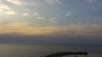 Plaża, wejście do portu