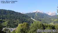 Garmisch-Partenkirchen - Große Olympiaschanze, Zugspitze