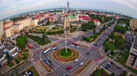 Ogrody Bernardynów, Pomnik, Rondo Dmowskiego