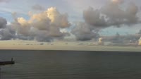 Plaża, wejście do portu