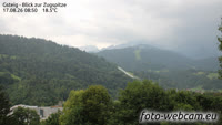 Garmisch-Partenkirchen - Große Olympiaschanze, Zugspitze