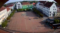Neuburg an der Donau - Schrannenplatz, Amalienstraße. Schloss