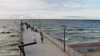 Molo i plaża