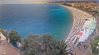 Nica - Promenade des Anglais, paplūdimys