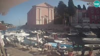 Veli Lošinj - uostas, bažnyčia