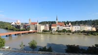 Wasserburg am Inn - Brucktor, Roter Brücke