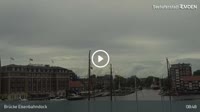 Emden - Alter Binnenhafen, Eisenbahndock