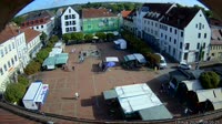 Neuburg an der Donau - Schrannenplatz, Amalienstraße. Schloss