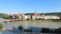 Wasserburg am Inn - Brucktor, Roter Brücke
