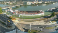 Linz - Donau, Nibelungenbrücke, Burg