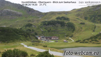 Obertauern - Hundsfeldsee - Vista de la Seekarhaus