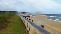 Plaża z promenadą