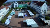 Neuburg an der Donau - Schrannenplatz, Amalienstraße. Schloss