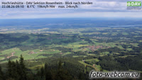 Samerberg - Hochrieshütte - Vista hacia el norte