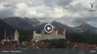 Füssen - Hotel Hirsch - Hohes Schloss