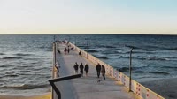 Molo i plaża