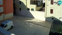 Pag - Novalja - Place Alojzija Stepinca et rue Dalmatinska