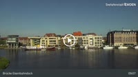 Emden - Alter Binnenhafen, Eisenbahndock